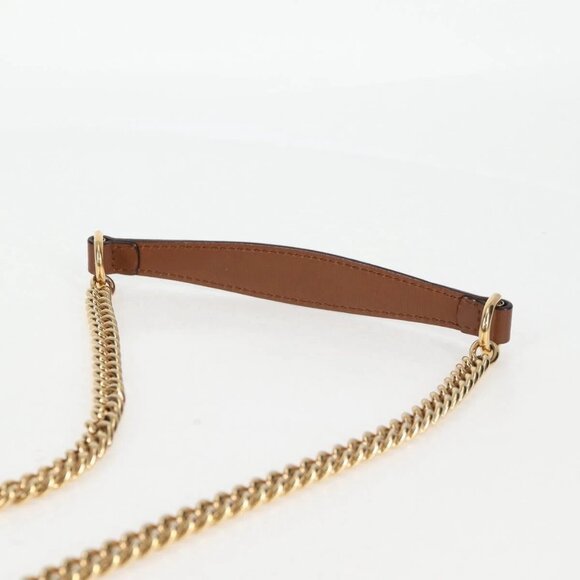 GUCCI GG Supreme Animalie Shoulder Bag PVC Europe Only Beige 409535 Auth 133260V - Picture 9 of 16